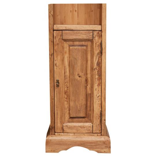 uzky policovy rustikalny skrina kupelna nabytok stredomorsky vidiecky atmosfera vysoky masivny lipovy drevo antikovany vintage klasicky nabytok vyroba lameridiana zariadenie maly.jpg